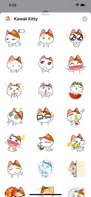 Kawaii Kitty Sticker Pack