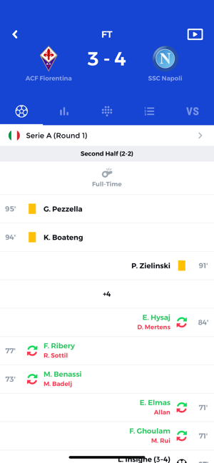 Diretta - LiveScores(圖2)-速報App