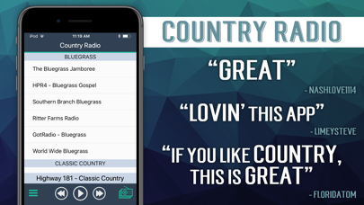 How to cancel & delete Country Radio+ from iphone & ipad 2