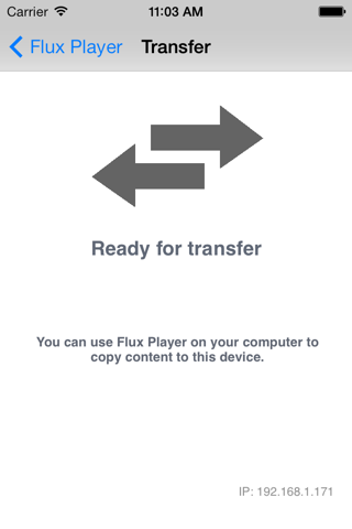 Flux Player screenshot 2