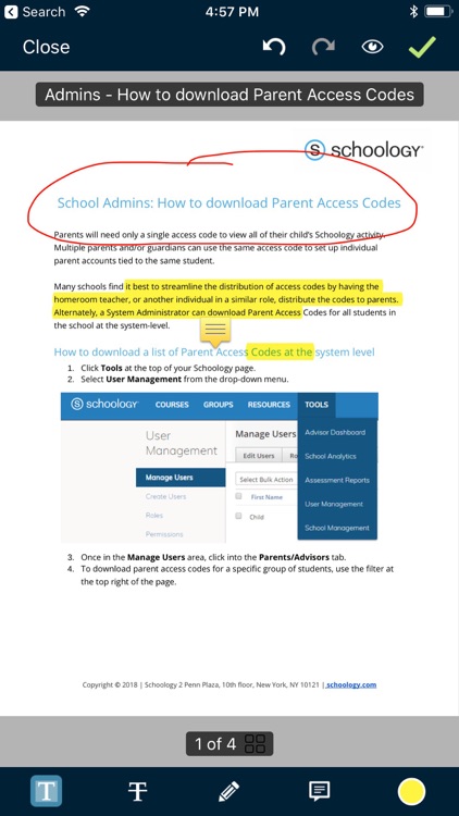 Schoology screenshot-3