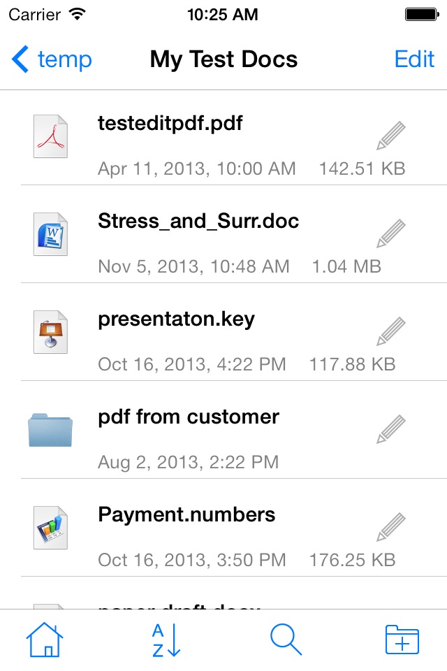 Remote File Manager screenshot 3