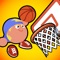 Tap to jump and dunk the ball in the hoop