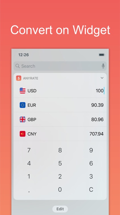 AnyRate - Currency Converter screenshot-3