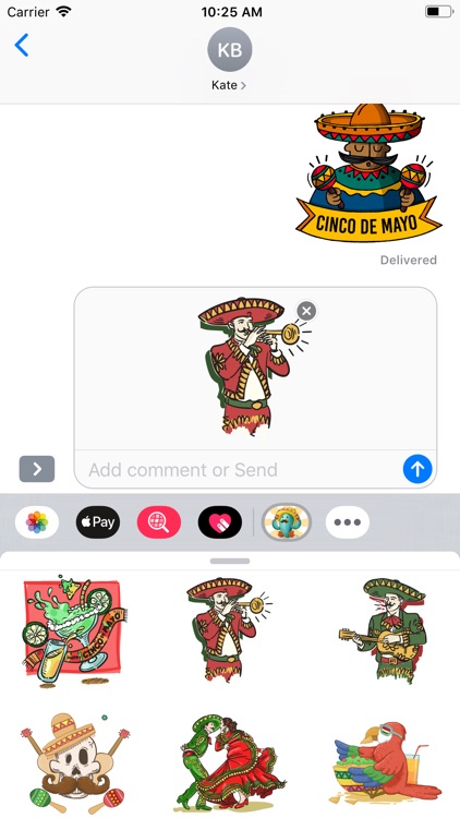 Cinco De Mayo Time Stickers