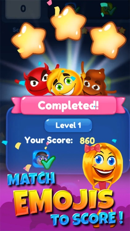 BLAST THE EMOJI – MATCH PUZZLE screenshot-5