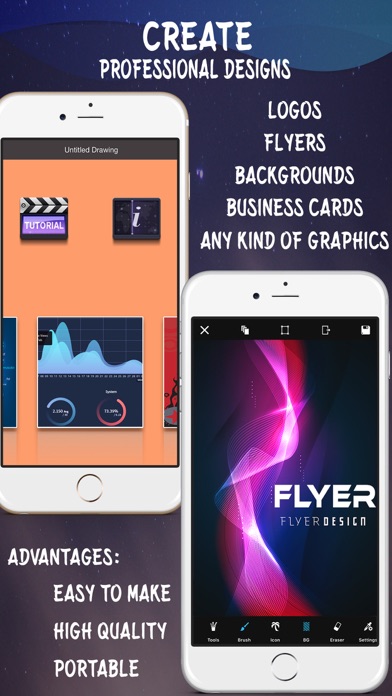 Screenshot Créer des Flyers & Logos Maker