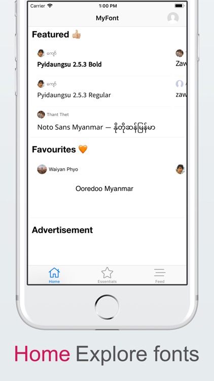 My Font - Myanmar Font