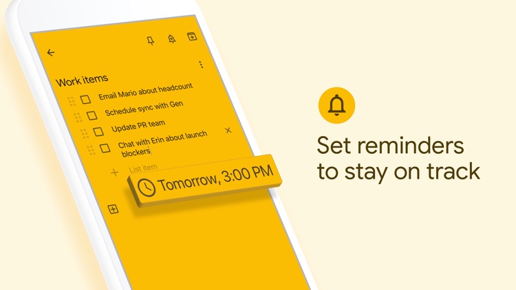 Google Keep - Notes and lists