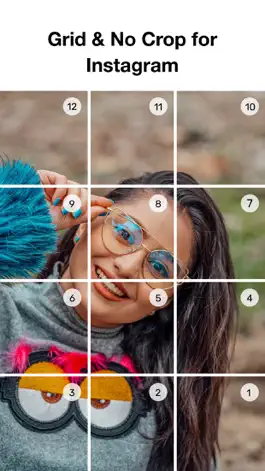 Game screenshot Grid & No Crop for Instagram mod apk