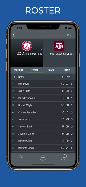 Alabama Football Schedules(圖3)-速報App