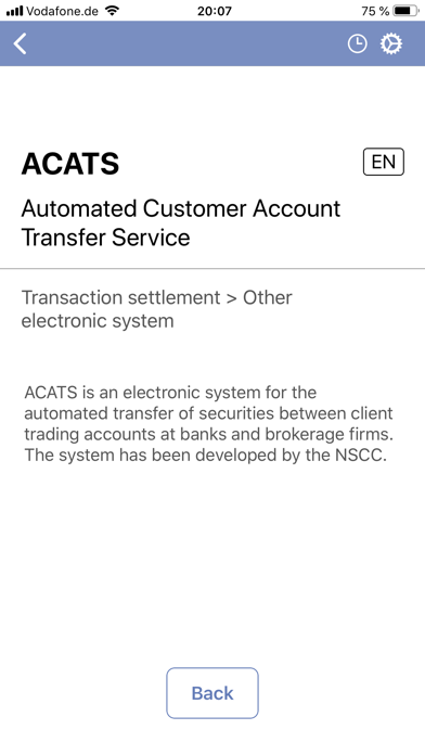 How to cancel & delete Financial acronyms from iphone & ipad 1