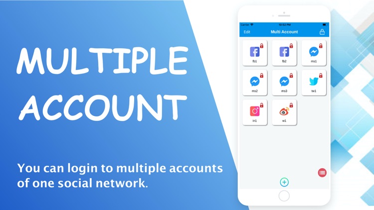 Dual App - Multiple Accounts