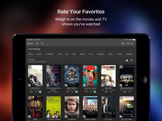 best movie apps for ipad