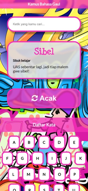 Kamus Bahasa Gaul Terbaru(圖1)-速報App