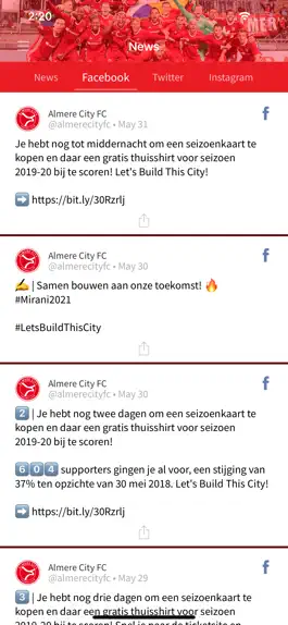 Game screenshot Almere City FC Official hack