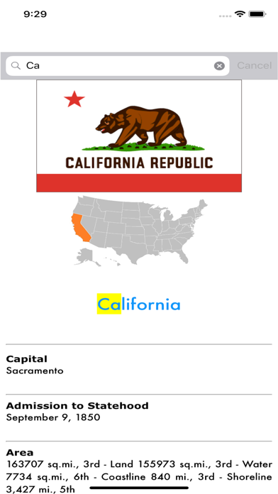 How to cancel & delete US States from iphone & ipad 2