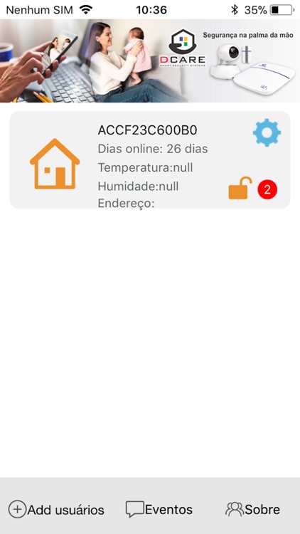 Dcare Alarm