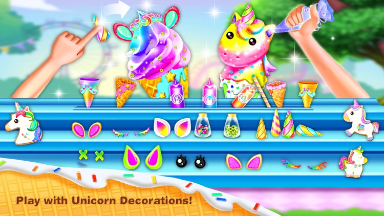 Unicorn Ice Cream-Chef Games