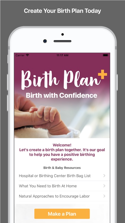 Birth Plan Plus