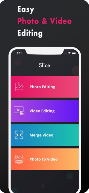 Slice Photo Video Editor(圖1)-速報App