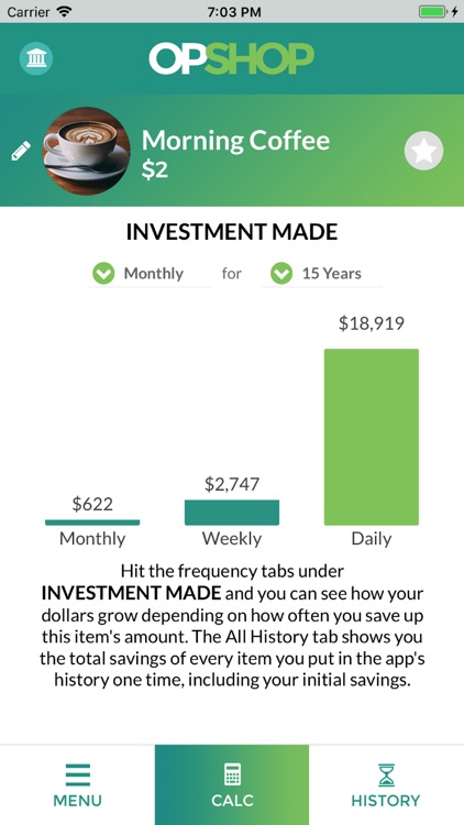 OpShop: Shop less, Invest More screenshot-4