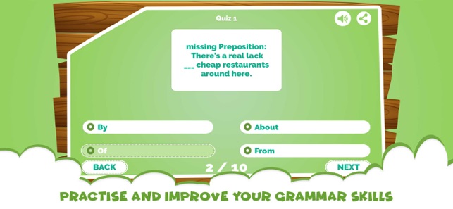 Learn Prepositions Quiz Kids(圖3)-速報App