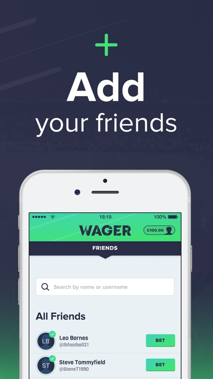 Wager – Social Sports Betting screenshot-3