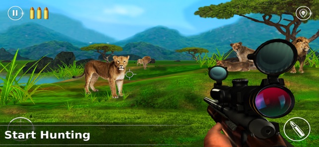 Lion Hunting - Hunting Games