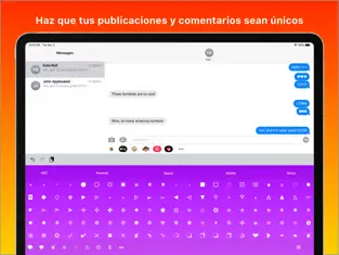 Catturare 2 Símbolos en el teclado iphone