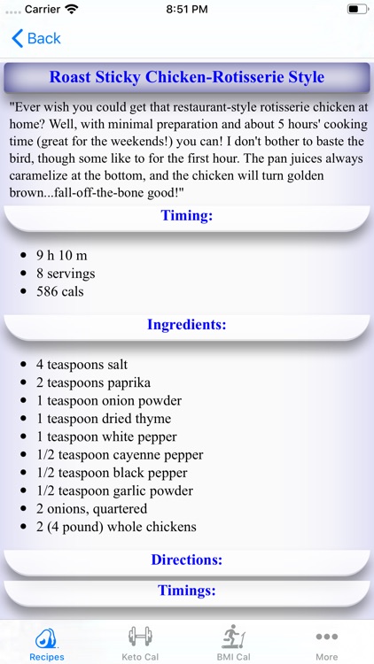 Chicken Recipes Delicious Diet screenshot-3