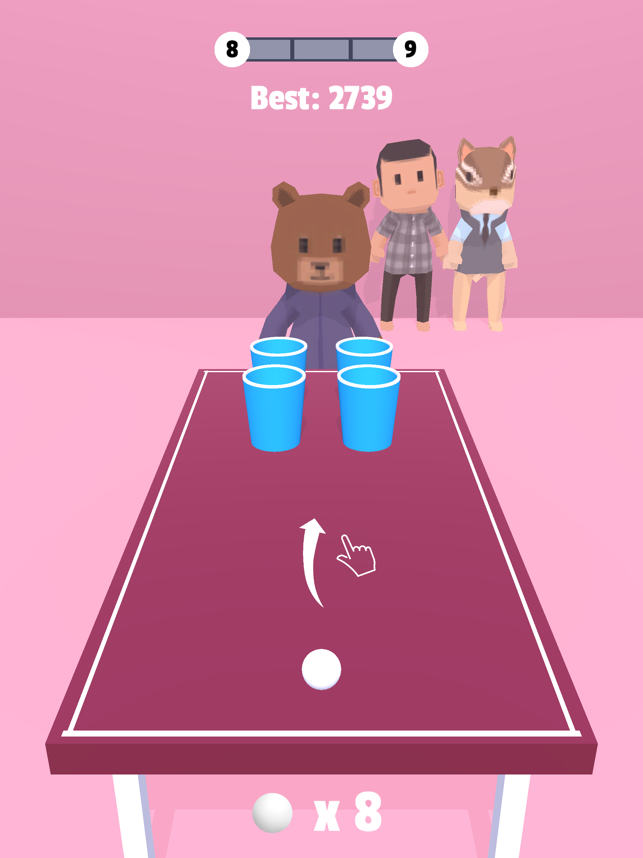 Beer Pong., game for IOS