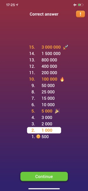 Battle Quiz - Millionaire(圖2)-速報App