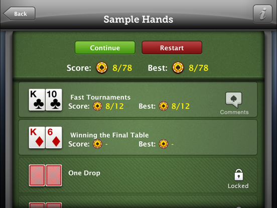 WPT Poker Trainer screenshot