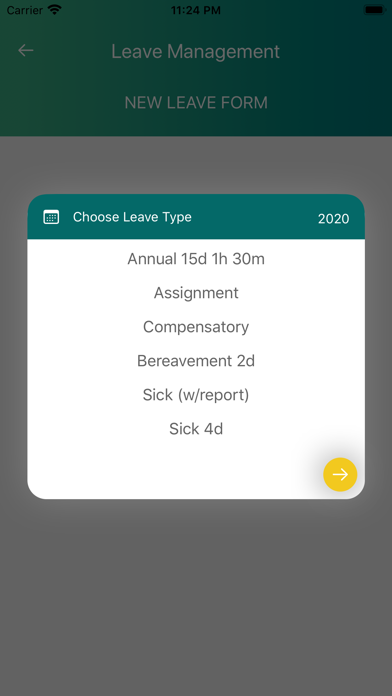 Leave Management - Suite screenshot 2