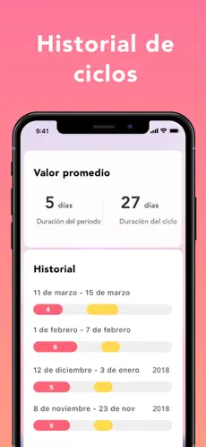 Screenshot 4 Calendario Menstrual y Ciclo iphone