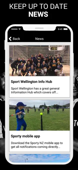 Game screenshot Wellington Softball apk