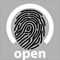 The open bimetric app is a program for controlling and managing a bluetooth finger scanner