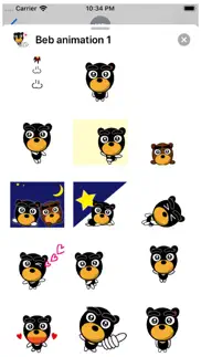 beb animation 1 stickers iphone screenshot 2