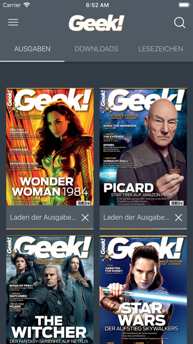 How to cancel & delete GEEK! SF MAG from iphone & ipad 1