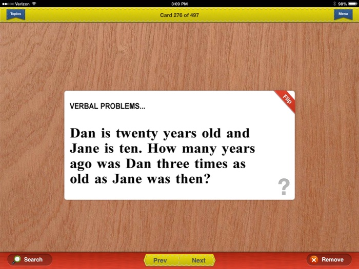 ATI TEAS Review Flashcards