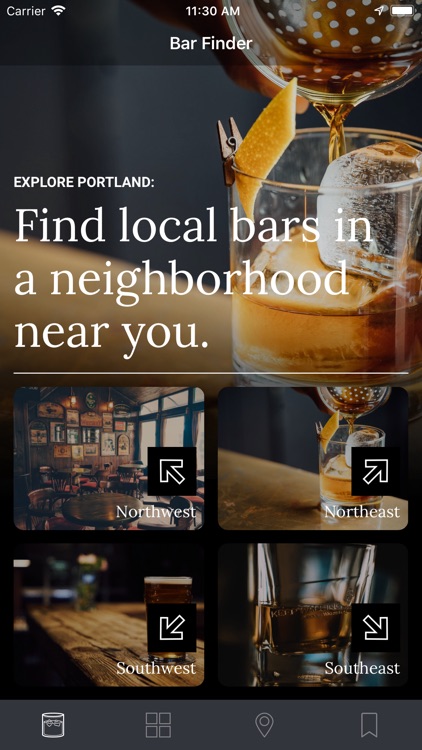 Portland Bar Finder