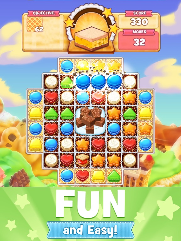 Cookie Jam (by Jam City, Inc.) Cookies & Candy Puzzle Game