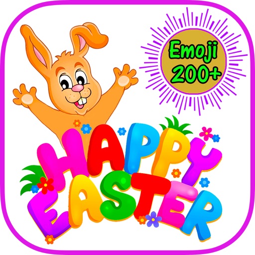 Happy Easter Emoji Stickers by TRDS Inc.