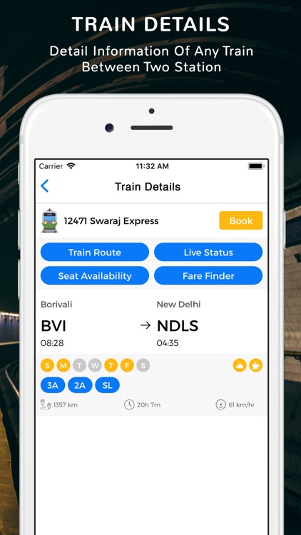 Swaraj Express 12471 Fare Chart