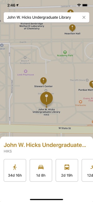 Purdue Campus Maps(圖3)-速報App