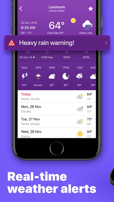 WeatherIQ screenshot 2