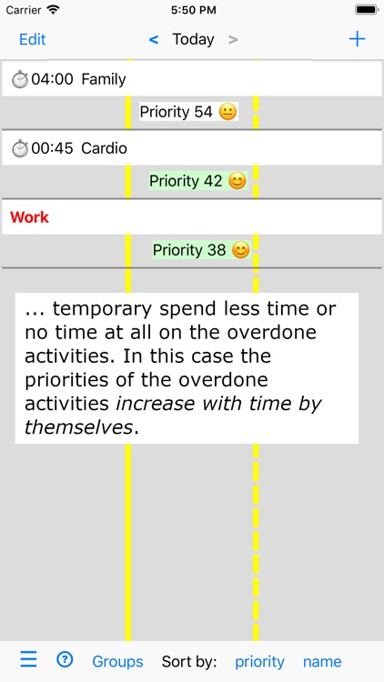 Activities and Priorities screenshot-3