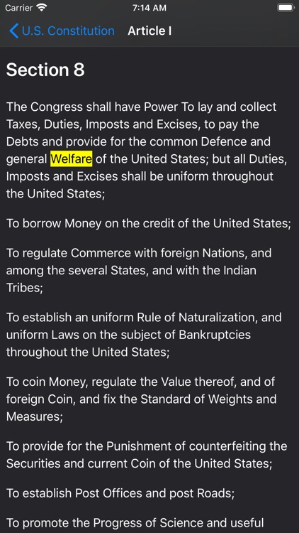 Patriot App (US Constitution) screenshot-4