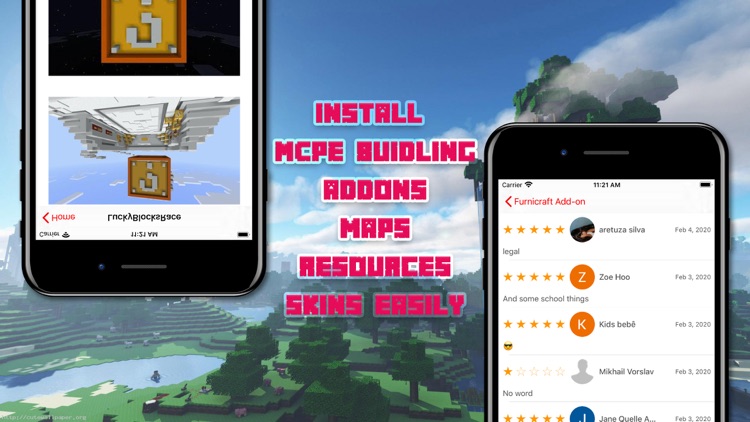 Addons for minecraft pe - mcpe